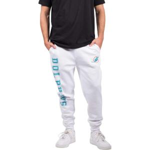 Ultra Game NFL Official Adults Active Super Soft Fleece Game Day Jogger Sweatpants(Team Color 2)