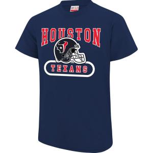 Ultra Game NFL Official Youth Super Soft Game Day T-Shirt, Houston Texans, Team Color, 10-12
