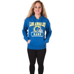 Ultra Game NFL Womens Soft Fleece Hoodie Sweatshirt(Team Color Non Distressed)