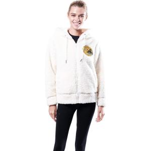 Ultra Game NFL womens Soft Fleece Sherpa Hoodie Jacket for Women
