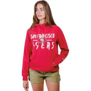 Ultra Game Women’s NFL Official Super Soft Tie Neck Hoodie Sweatshirt(Team Color Updated)