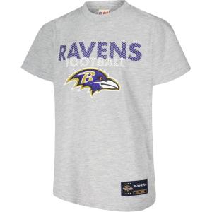 Ultra Game Youth NFL Official Super Soft Game Day T-Shirt(Baltimore Ravens)