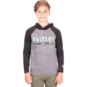 Ultra Game Youth NFL Official Super Soft Supreme Jersey Shirt(Heather Gray)