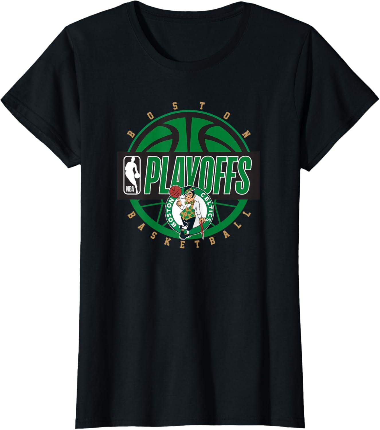 imageBoston Celtics Officially Licensed Playoffs TShirtBlack