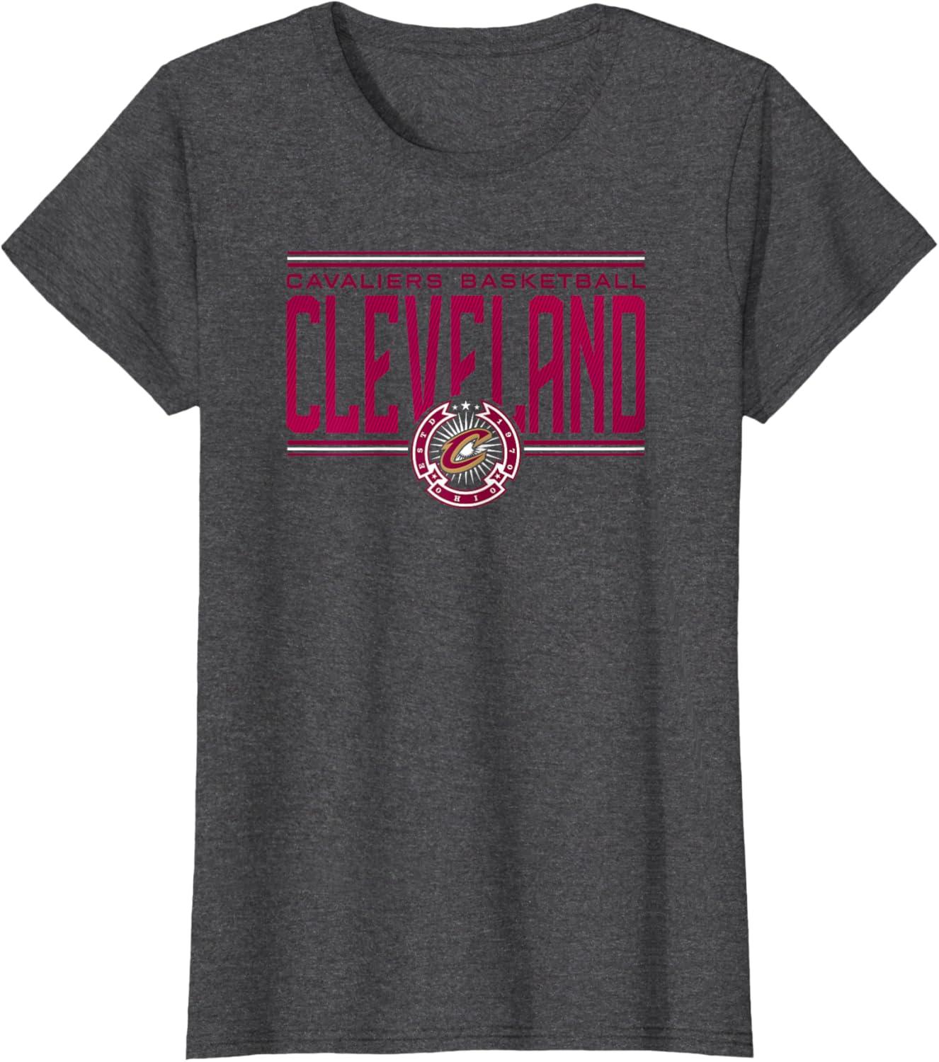 imageNBA Cleveland Cavaliers City Pride TShirtDark Heather Grey