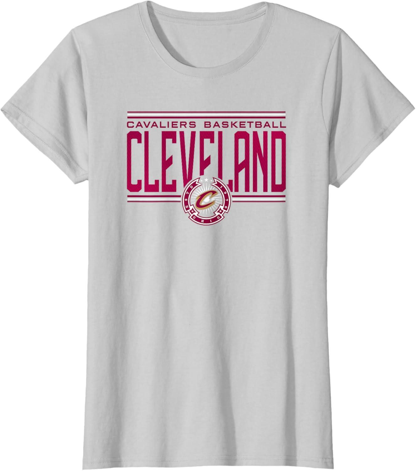imageNBA Cleveland Cavaliers City Pride TShirtSilver Grey