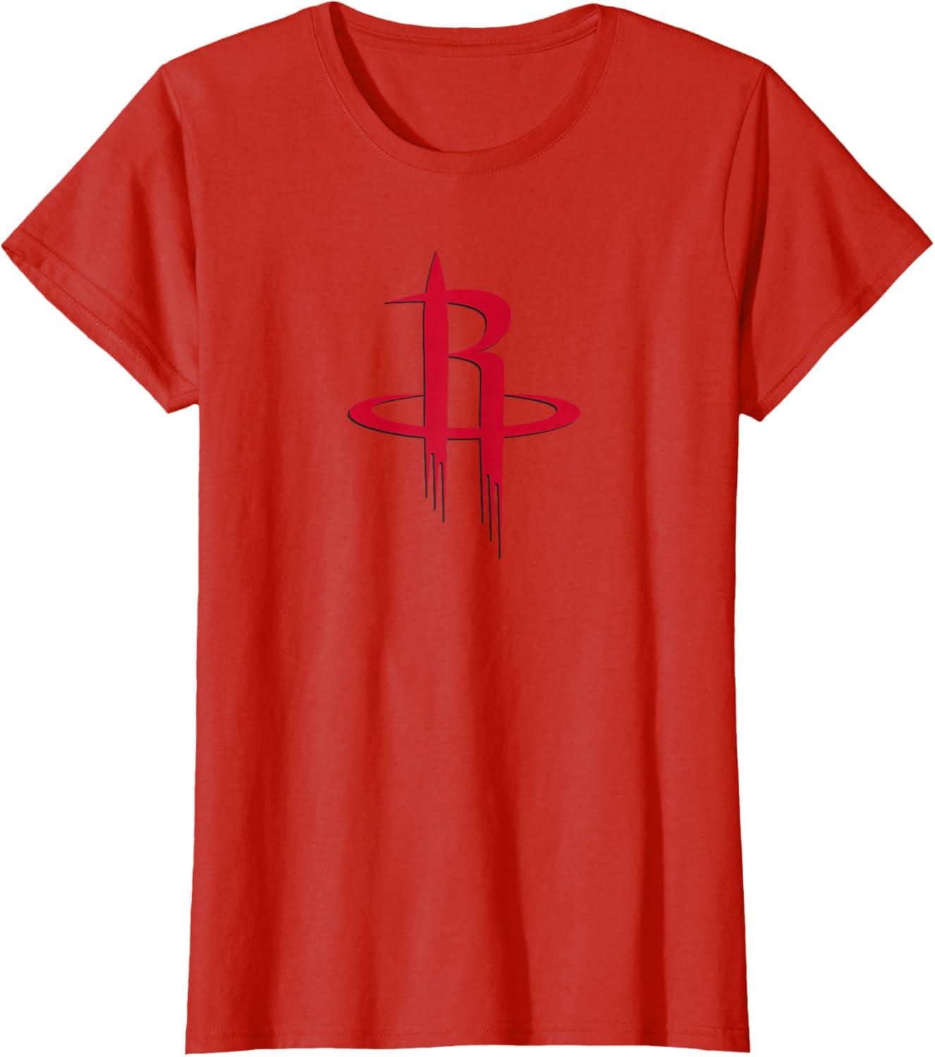 imageNBA Houston Rockets Officially Licensed TShirt Small BlackRed
