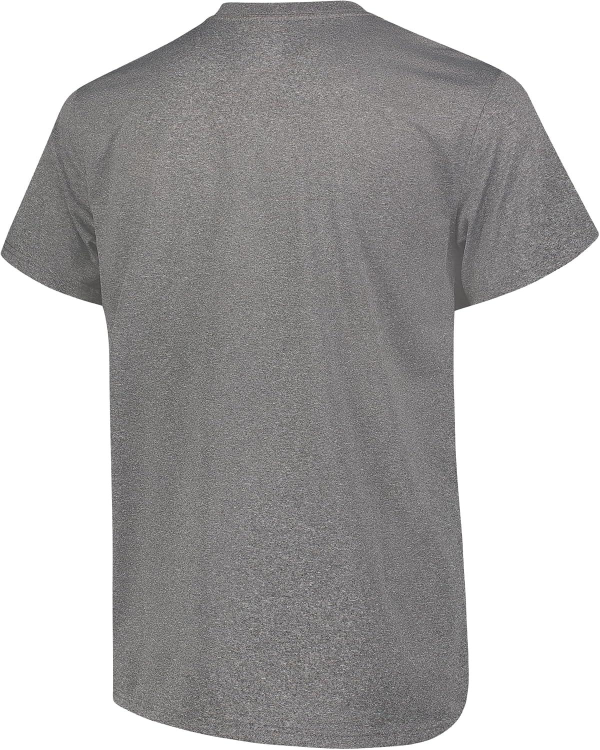 imageUltra Game Mens NBA Official Super Soft Supreme TShirtHeather Charcoal