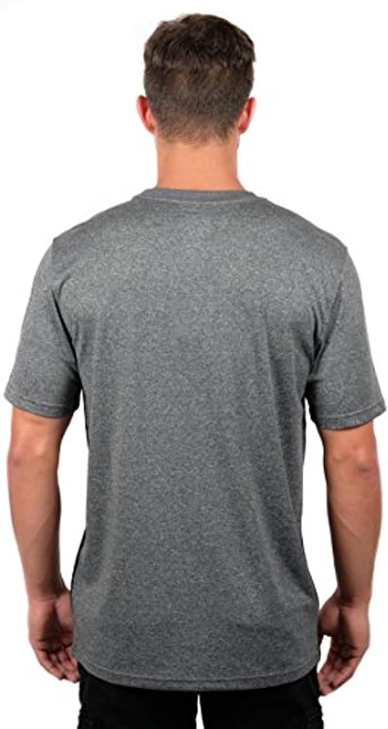 imageUltra Game Mens NBA Official Super Soft Supreme TShirtHeather Charcoal