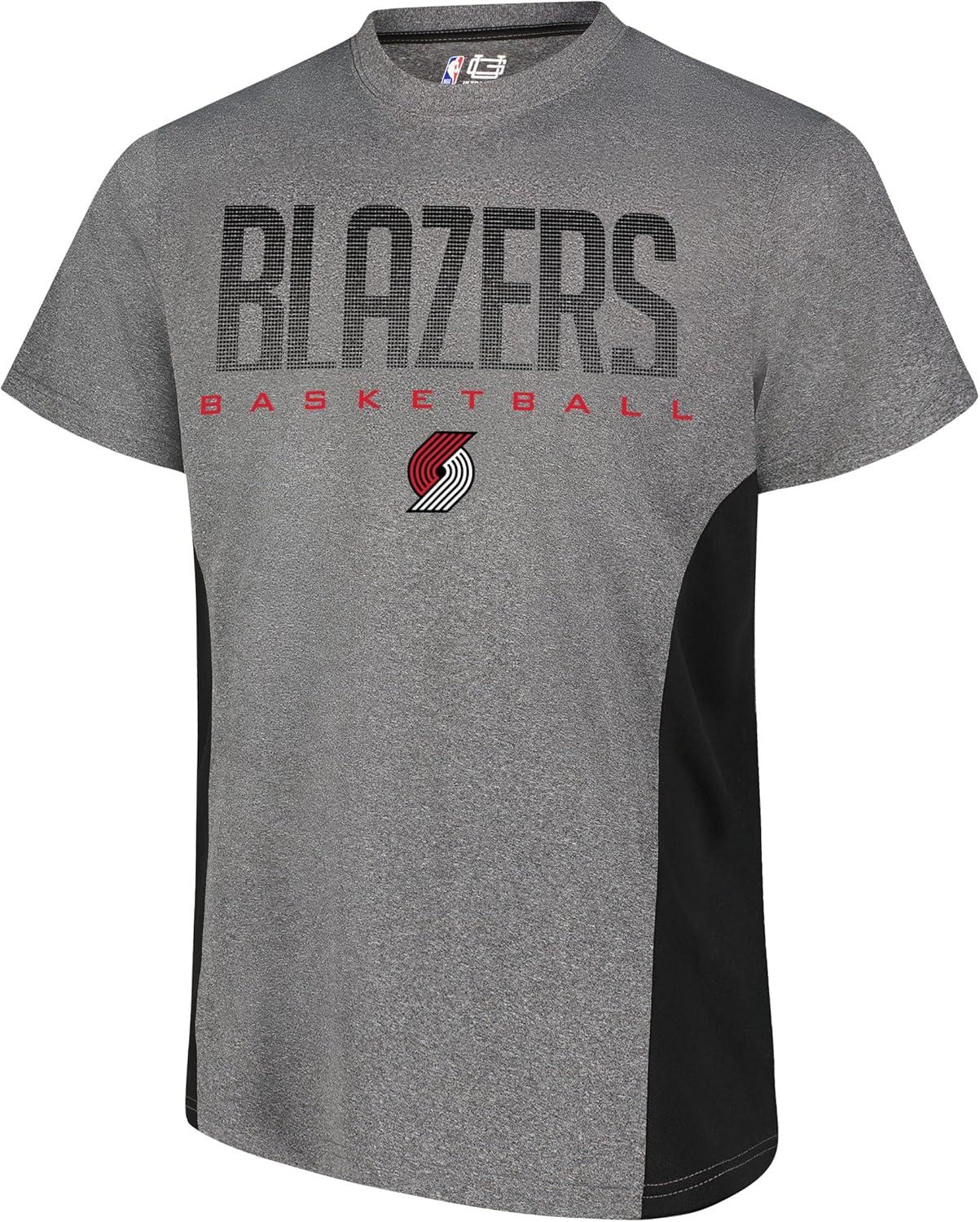 imageUltra Game Mens NBA Official Super Soft Supreme TShirtHeather Charcoal