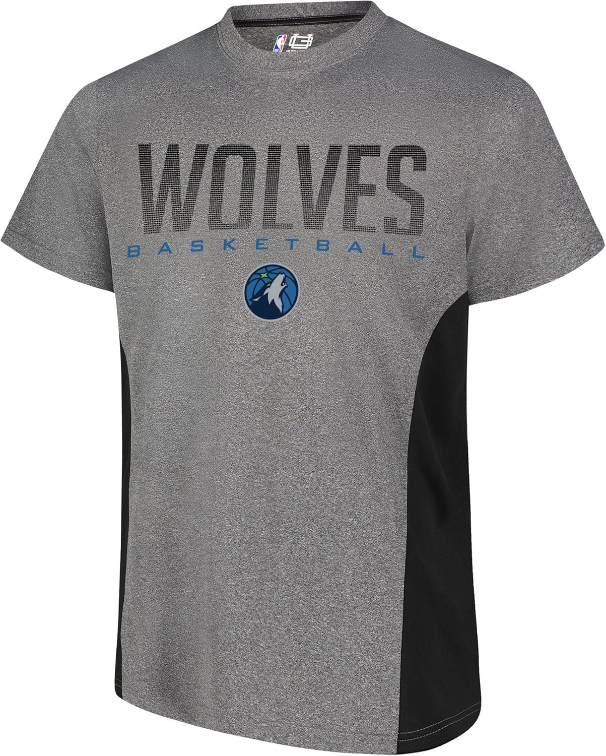 imageUltra Game Mens NBA Official Super Soft Supreme TShirtHeather Charcoal