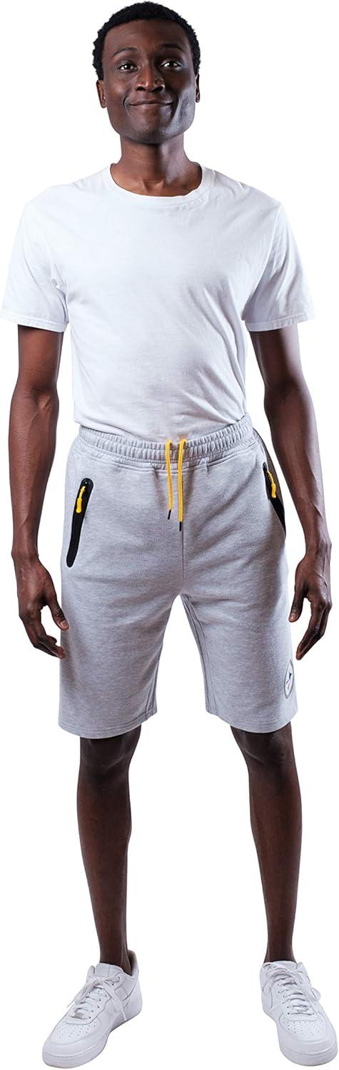 imageUltra Game NFL Mens Active Gym Shorts with Zipper Pockets