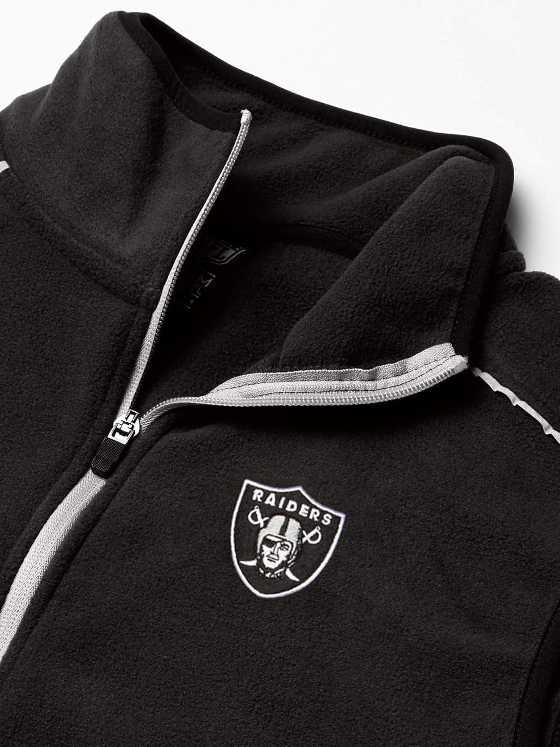 imageUltra Game NFL New England Patriots Mens Polar Fleece Vest with Reflective Zipper Tape Team Color XLarge