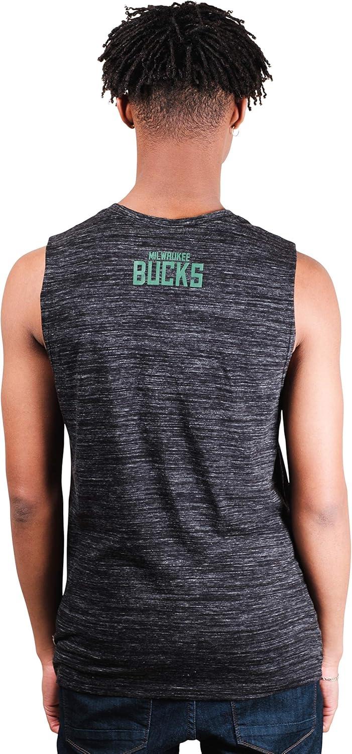 imageUltra Game Youth NBA Official Standard Poly AIR MESH Muscle TankBlack Space Dye
