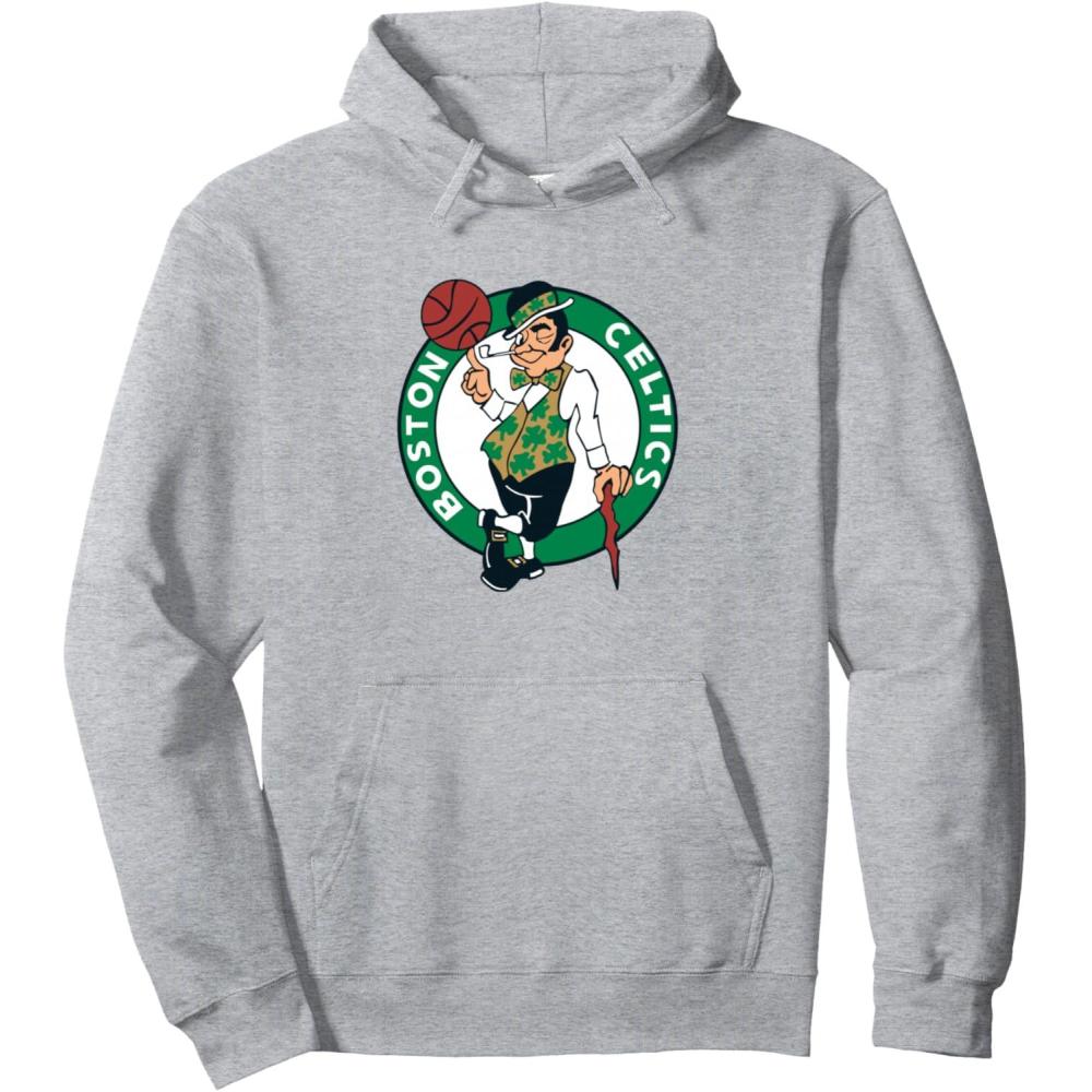 imageNBA Boston Celtics Officially Licensed Pullover HoodieHeather Grey
