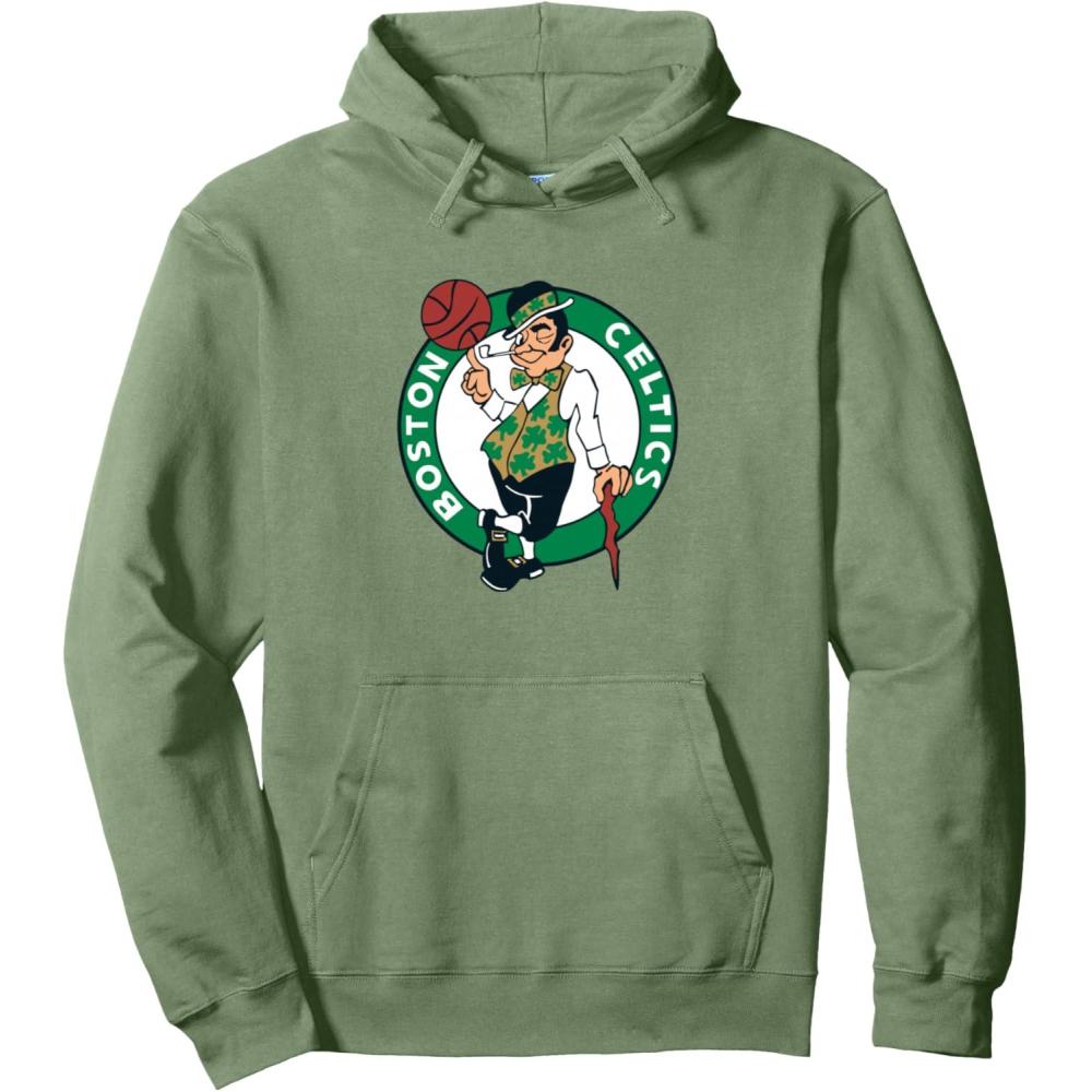 imageNBA Boston Celtics Officially Licensed Pullover HoodieSage Green