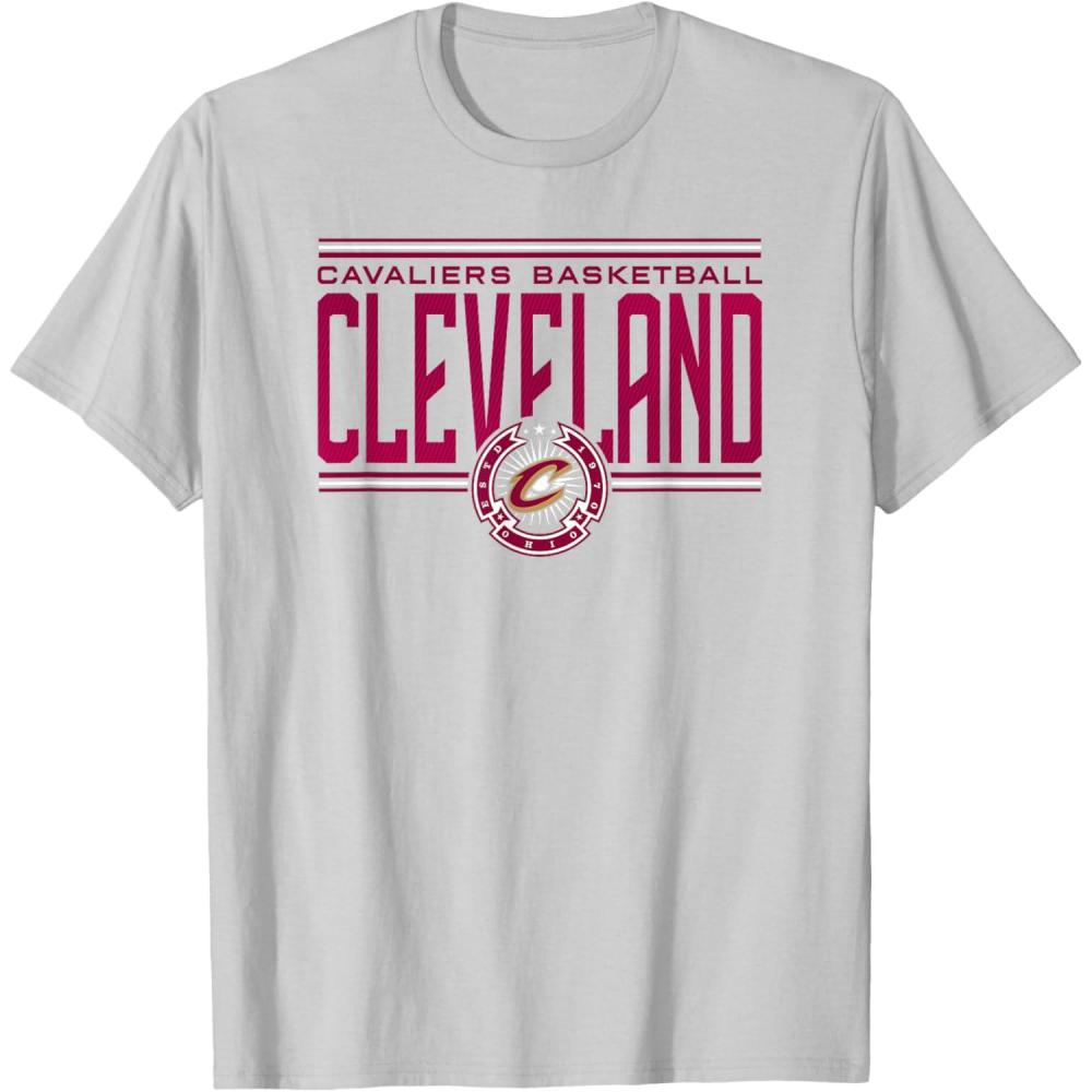imageNBA Cleveland Cavaliers City Pride TShirtSilver Grey