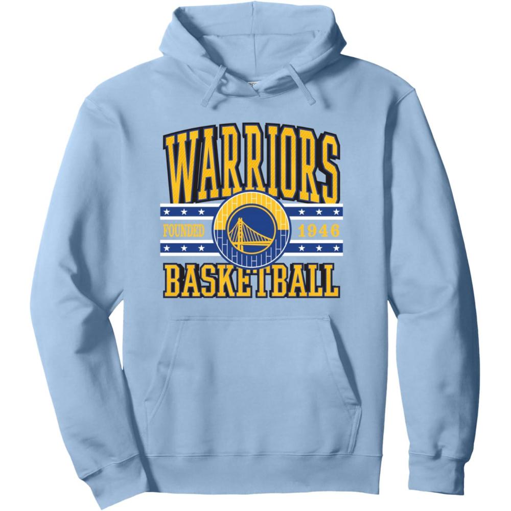 imageNBA Golden State Warriors Courtside Pullover HoodieDusty Blue