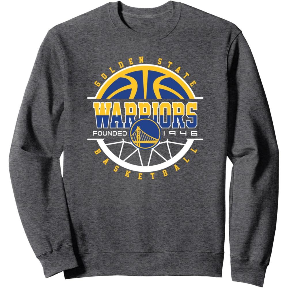 imageNBA Golden State Warriors Pick and Roll SweatshirtDark Heather Grey