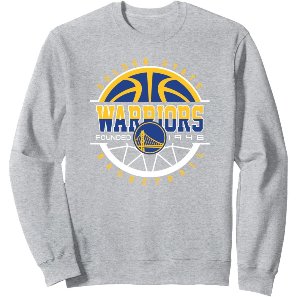 imageNBA Golden State Warriors Pick and Roll SweatshirtHeather Grey