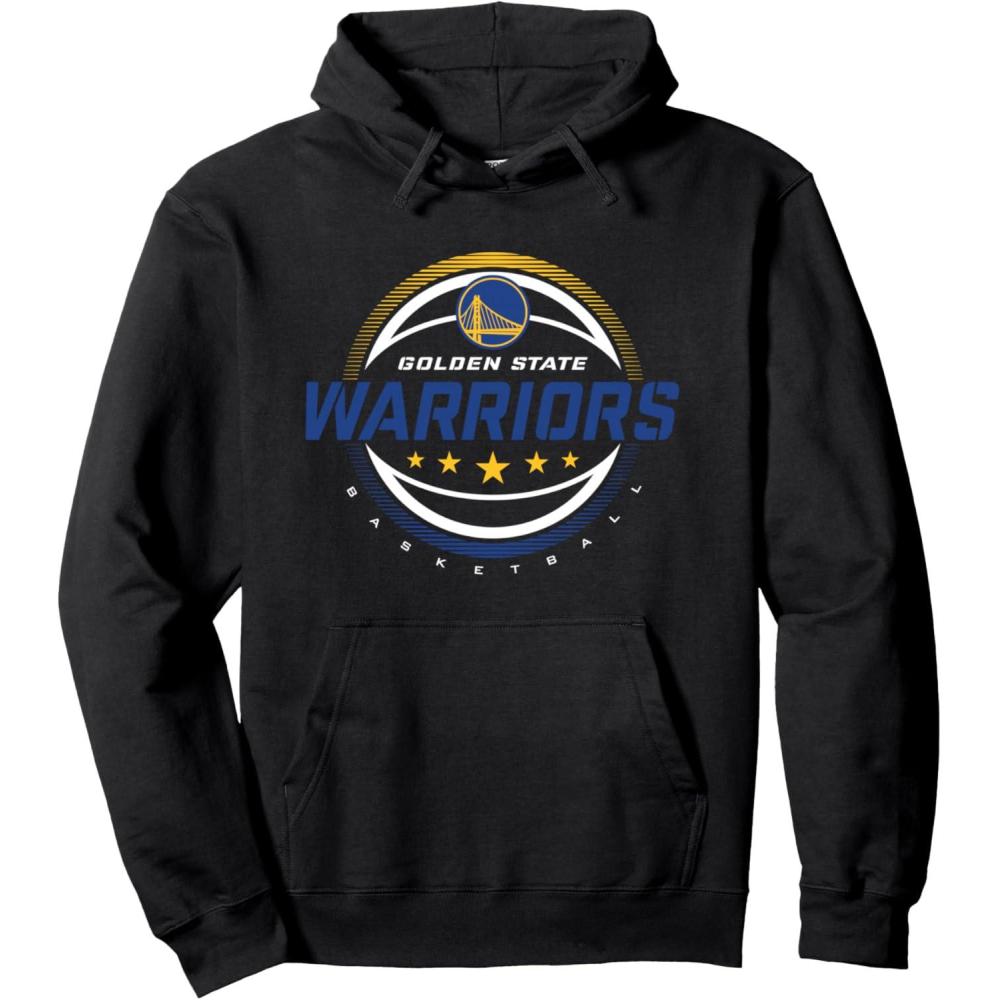 imageNBA Golden State Warriors The Rock Pullover HoodieBlack