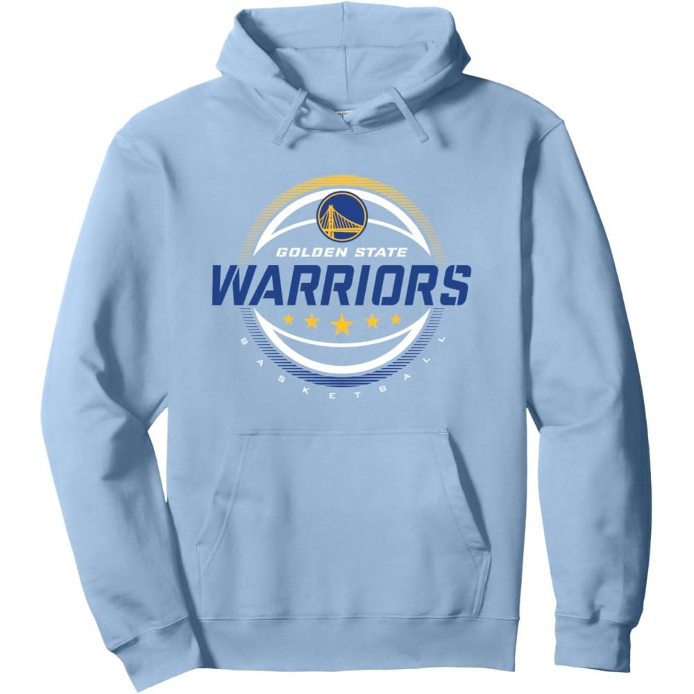 imageNBA Golden State Warriors The Rock Pullover HoodieDusty Blue