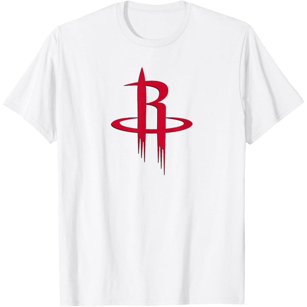imageNBA Houston Rockets Officially Licensed TShirt Small BlackWhite