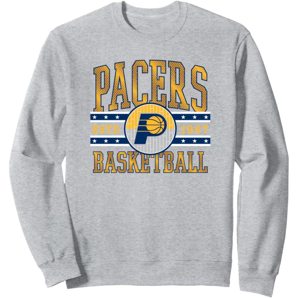 imageNBA Indiana Pacers Courtside SweatshirtHeather Grey
