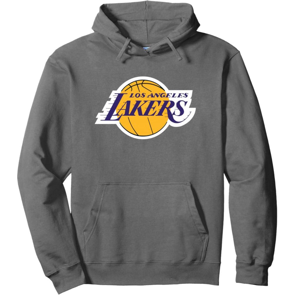 imageNBA Los Angeles Lakers Officially Licensed Pullover HoodieAsphalt Grey