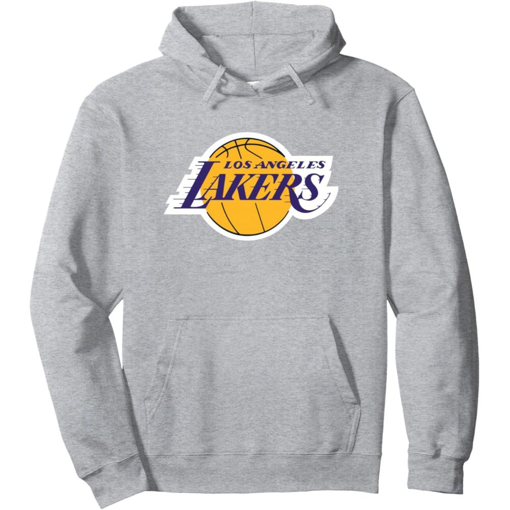 imageNBA Los Angeles Lakers Officially Licensed Pullover HoodieHeather Grey
