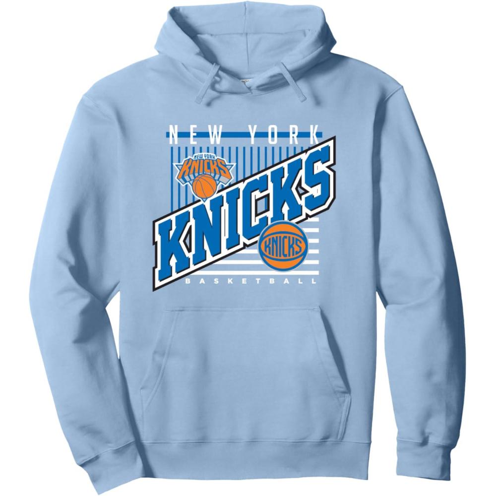 imageNBA New York Knicks Rise Above Pullover HoodieDusty Blue