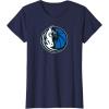 NBA Dallas Mavericks Officially Licensed T-Shirt(Navy Blue)