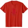 NBA Houston Rockets Officially Licensed T-Shirt, Small, Black(Red)