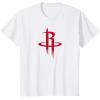 NBA Houston Rockets Officially Licensed T-Shirt, Small, Black(White)