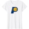 NBA Indiana Pacers Officially Licensed T-Shirt, Small, Black(White)