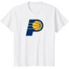 NBA Indiana Pacers Officially Licensed T-Shirt, Small, Black(White)