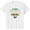NBA Licensed Boston Celtics 2024 Playoffs T-Shirt(White)