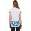 Ultra Game NFL Official Women’s Super Soft Mesh Jersey T-Shirt, Miami Dolphins, White, Medium