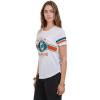 Ultra Game NFL Official Women’s Super Soft Mesh Jersey T-Shirt, Miami Dolphins, White, Medium