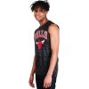 Ultra Game Youth NBA Official Standard Poly AIR MESH Muscle Tank(Black Space Dye)