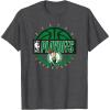 Boston Celtics Officially Licensed Playoffs T-Shirt(Dark Heather Grey)