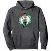 NBA Boston Celtics Officially Licensed Pullover Hoodie(Dark Heather Grey)