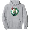 NBA Boston Celtics Officially Licensed Pullover Hoodie(Heather Grey)