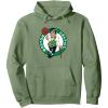 NBA Boston Celtics Officially Licensed Pullover Hoodie(Sage Green)