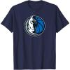 NBA Dallas Mavericks Officially Licensed T-Shirt(Navy Blue)