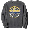 NBA Golden State Warriors Pick and Roll Sweatshirt(Dark Heather Grey)