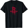 NBA Houston Rockets Officially Licensed T-Shirt, Small, Black(Black)