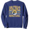 NBA Indiana Pacers Courtside Sweatshirt(Navy Blue)