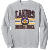 NBA Los Angeles Lakers Courtside Sweatshirt(Heather Grey)