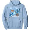 NBA New York Knicks Rise Above Pullover Hoodie(Dusty Blue)